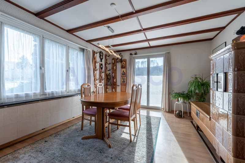 Wohnzimmer / Essbereich