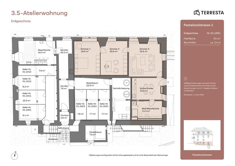 Grundriss EG