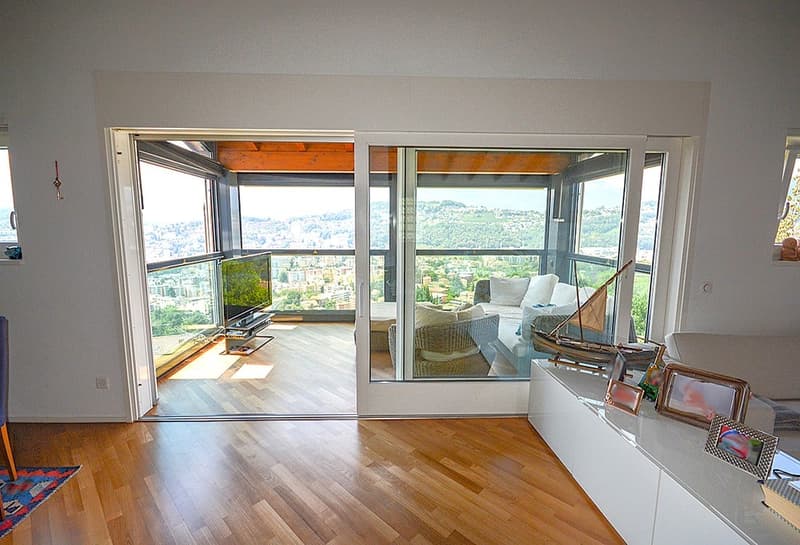 Splendida villetta con vista lago e montagne - Albonago (Lugano) (6)