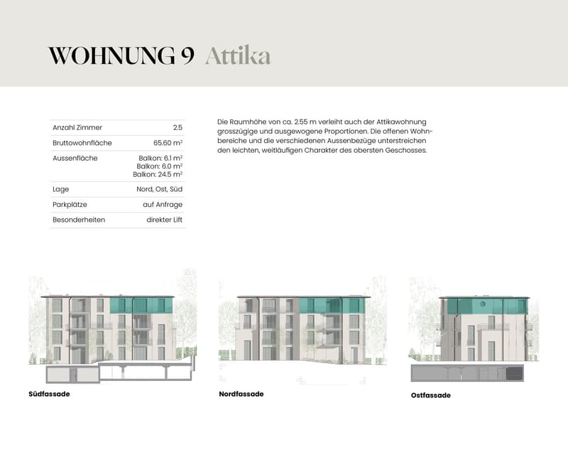 Attika-Neubau-Wohnung mit drei Balkonen und Aussicht in Oberglatt (7)