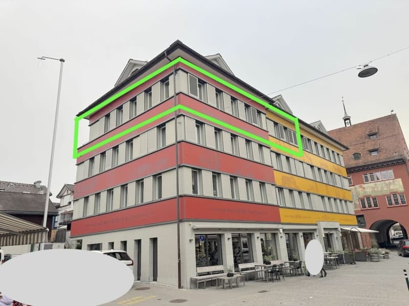 4 ½ Zimmer Zentrumswohnung 3. OG Süd