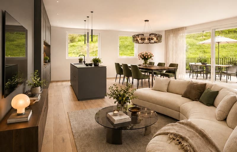 Besondere 3,5-Zimmer Terrassenwohnung mit sonniger Terrasse (Top A1.2) (1)
