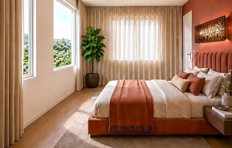 3.5-Zimmer Wohnung mit 100 m², Südterrasse, Hanglage im Grünen (Top A 1.2) (2)
