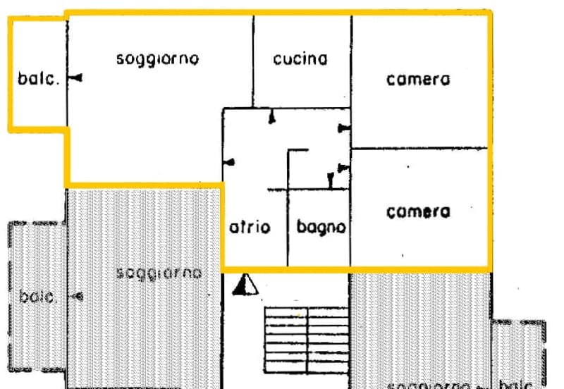 Luminoso appartamento di 3.5 locali con balcone a Vezia (12)