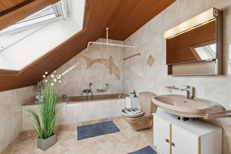 Salle d'eau à l'étage