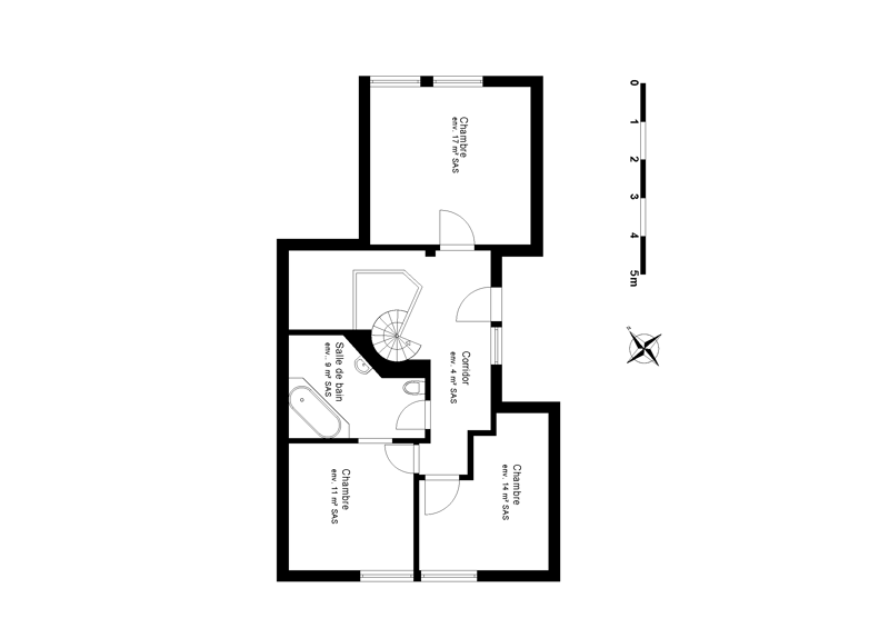 Plan 1er étage