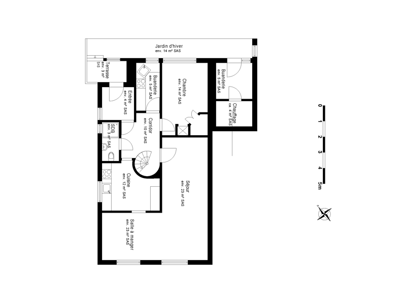 Plans rez-de-chaussée