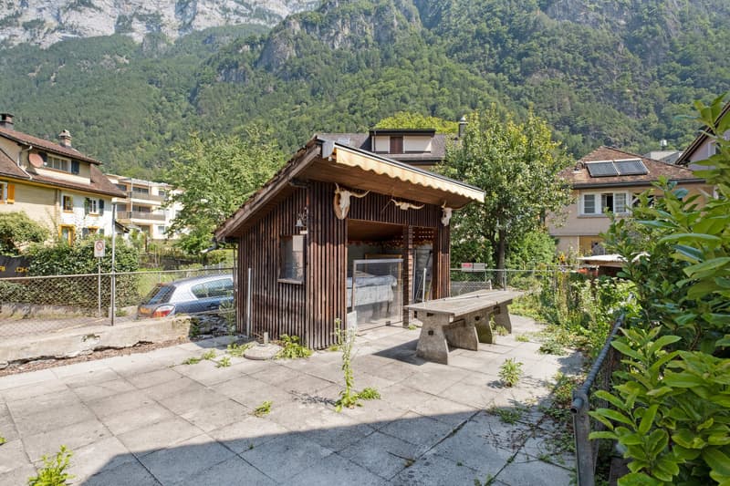 EG | Die Gartenanlage bietet als Erweiterung zum Restaurant genügend Platz für 30 weitere Personen