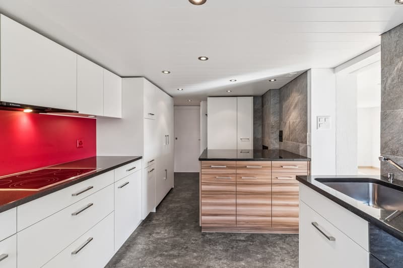 Helle, offene, Moderne Küche 1. Etage