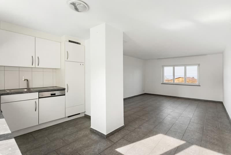 Wohn- und Essbereich 3.5 Zimmer Wohnung 1. Obergeschoss
