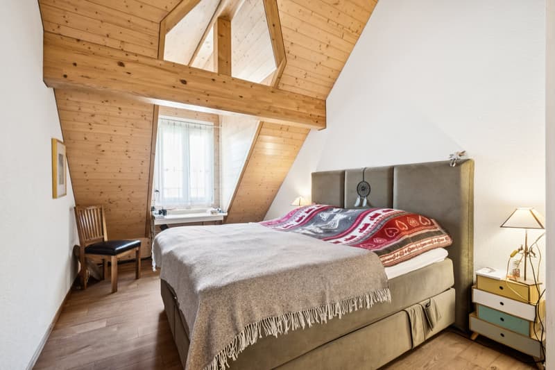 alpines Flair sondergleichen im Zimmer auf der Wohnebene