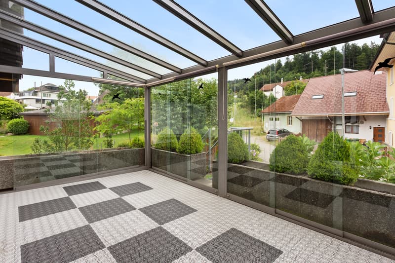 Grosser Wintergarten