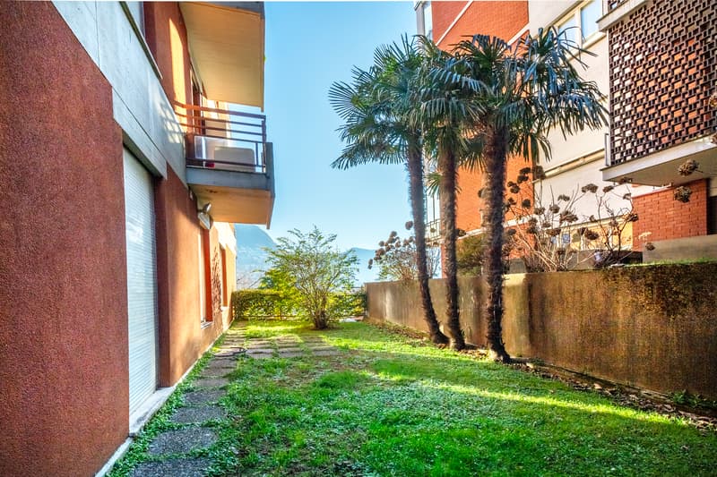 Giardino condominiale