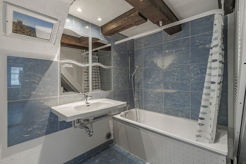 Praktisches Badezimmer