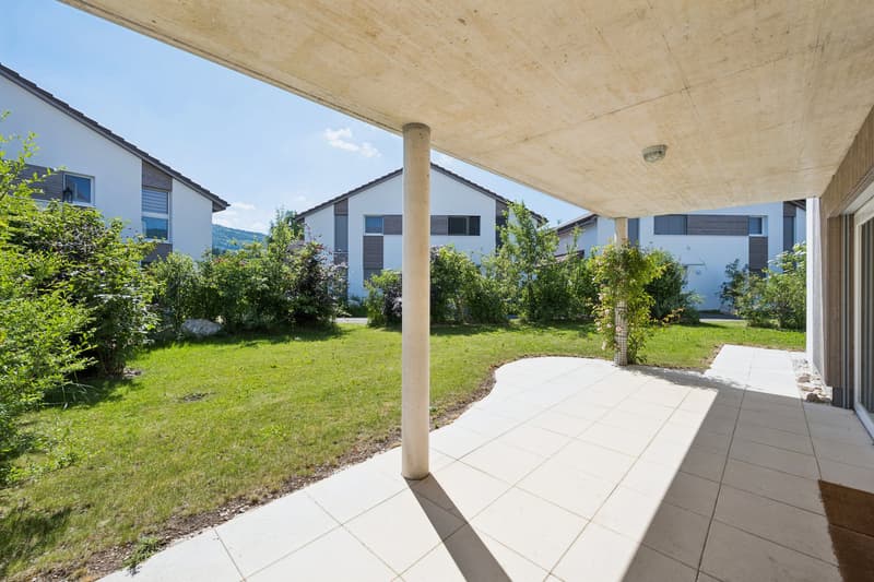 Terrasse et jardin privatif
