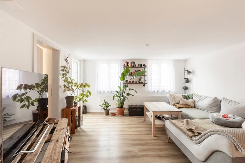 Wohnbereich 4.5-Zimmer-Maisonettewohnung