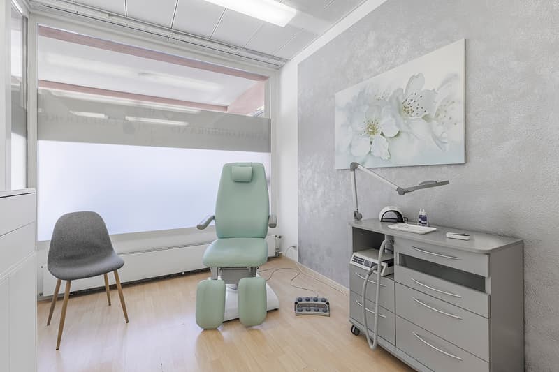Eines der jetzt als Behandlungszimmer genutzten Räume