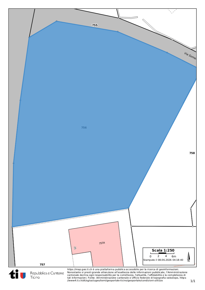 Planimetria comunale