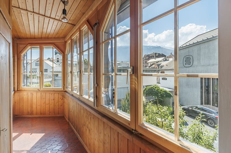 Aussicht, Wohnung im 1. Obergeschoss