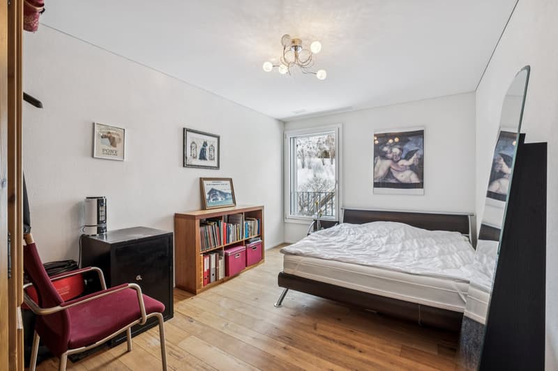 Zwei Schlafzimmer runden das Raumprogramm dieser Wohnung optimal ab