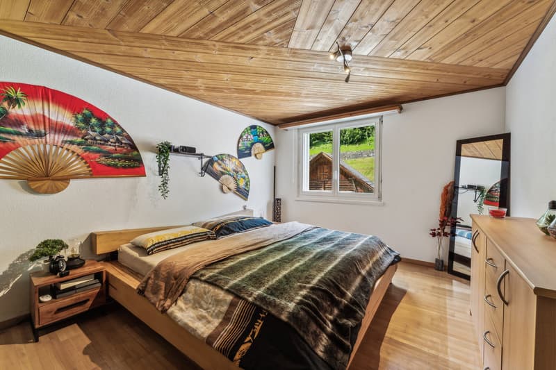 Schlafzimmer mit nördlicher Ausrichtung