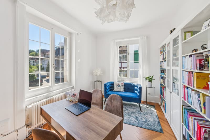 Arbeitszimmer im 1. Obergeschoss