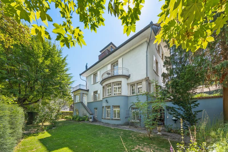 Aussenansicht von der Gartenseite