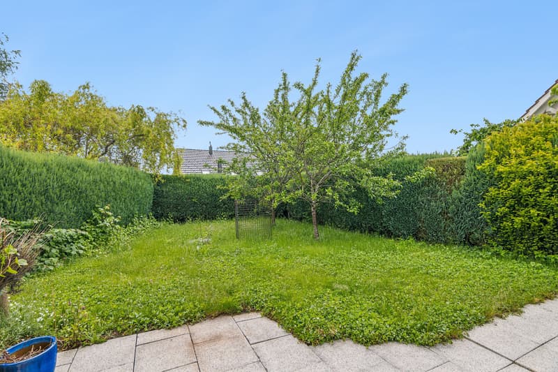 Geschützter Gartenbereich mit viel Privatsphäre