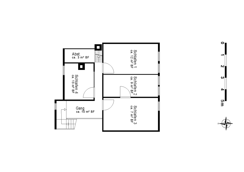 Grundriss 1. Obergeschoss