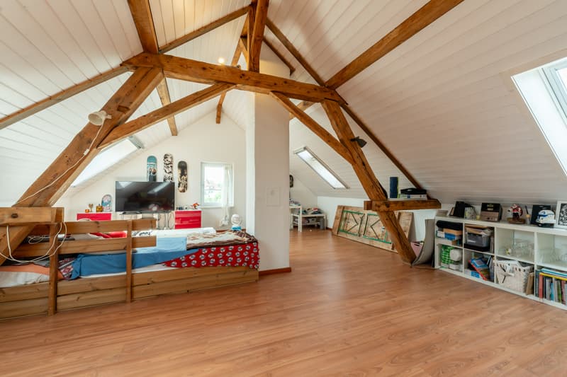 3.5-Zimmerwohnung, Duplex West / Dachboden