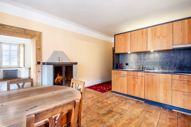 Cucina con sala da pranzo / Küche mit Essbereich