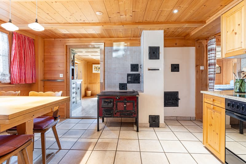 Wohn- und Essbereich, Ferienwohnung im Erdgeschoss