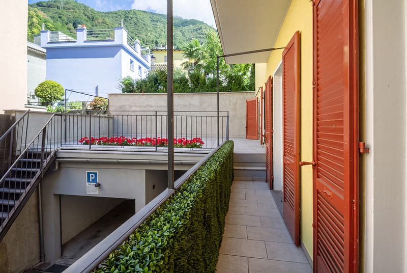 Balcone con accesso al terrazzo