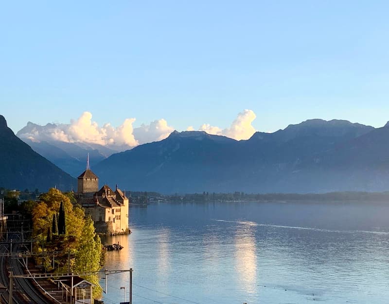 Vue sur le Château de Chillon
