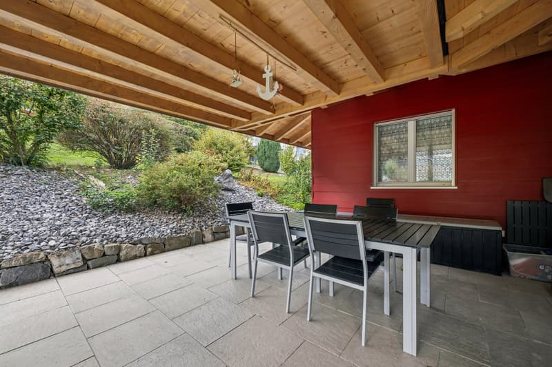 Terrasse couverte