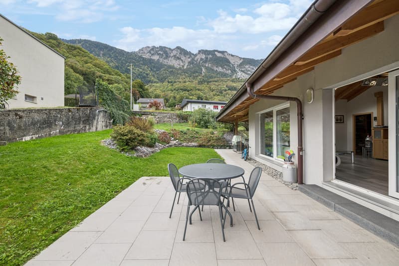 Terrasse et jardin