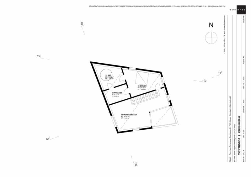 Projektstudie - Grundrisse