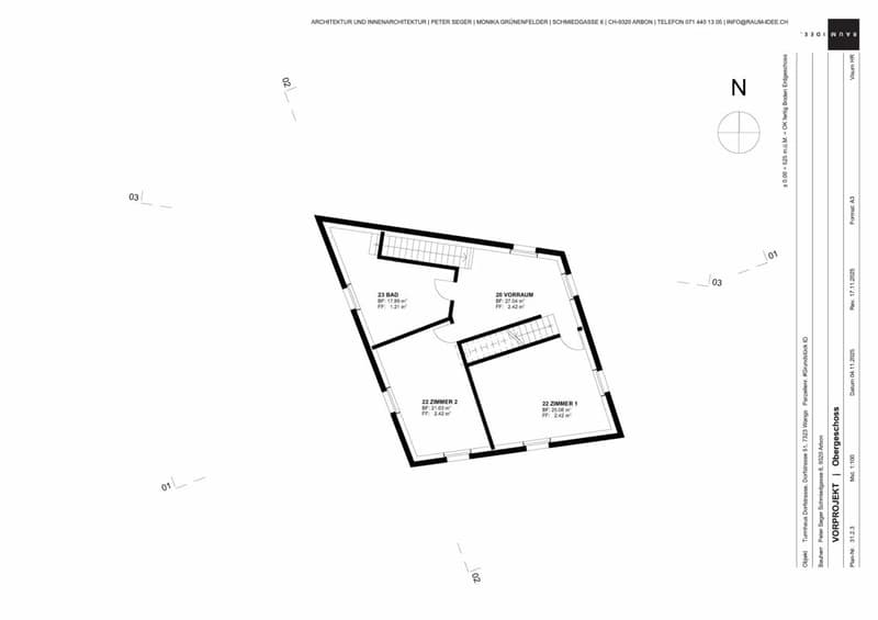 Projektstudie - Grundrisse