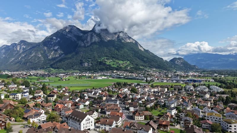 *Projektstudie vorhanden* Attraktives Bauland in der Kernzone von Wangs (6)