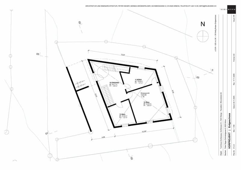 Projektstudie - Grundrisse
