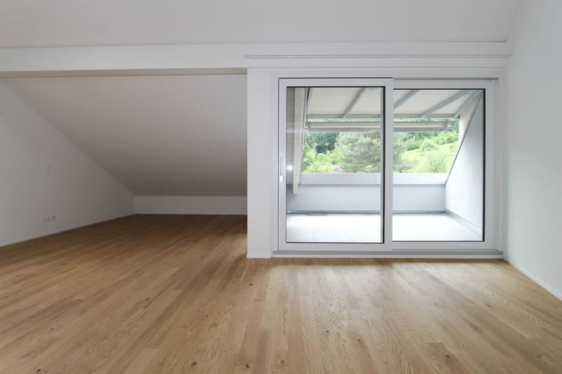 Dachwohnung auf zwei Stöcken - schöne Loggia (5)