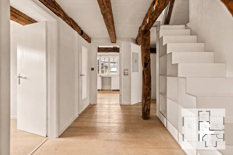 ARBEITEN, WOHNEN, WOHLFÜHLEN, Altstadthaus mit Charakter in Stein am Rhein (4)