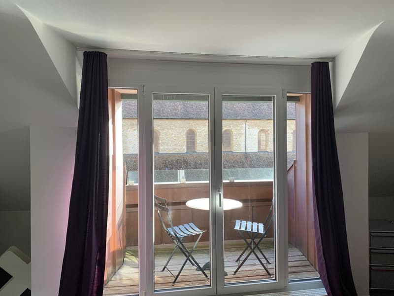 Mitten im Zentrum mit Balkon und Blick auf die Altstadt (2)