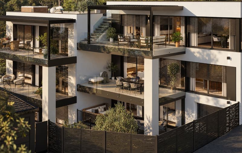 Residenza Le Gemme - Esclusivo Appartamento Attico con grandi terrazze e vista lago (8)