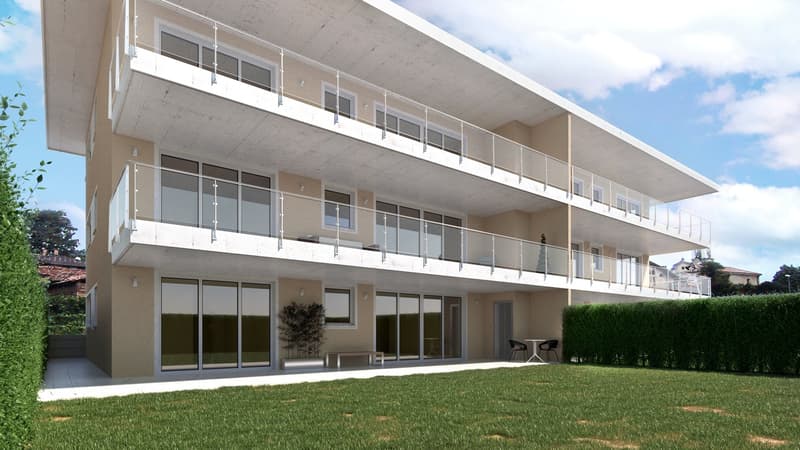 Moderno 2.5 locali in una residenza di nuova costruzione a Ligornetto (2)