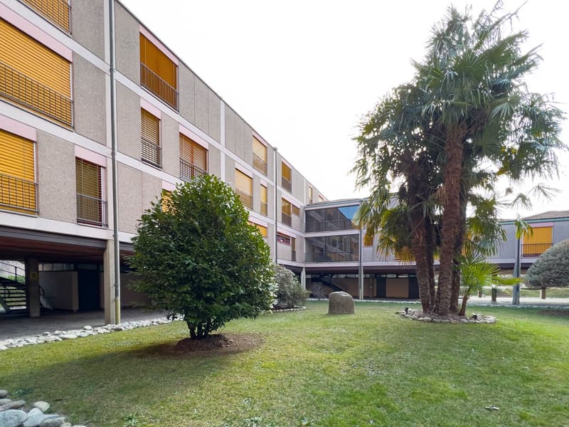 2.5 locali duplex in residenza con palestra a Mezzovico (1)