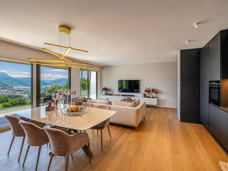 Appartamento di alto standing vista lago a Canobbio (2)