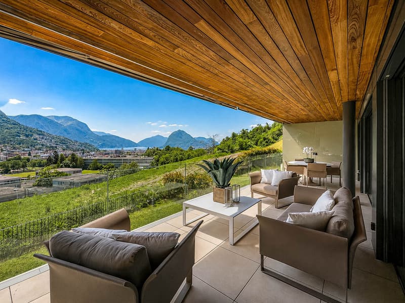 Appartamento di alto standing vista lago a Canobbio (9)