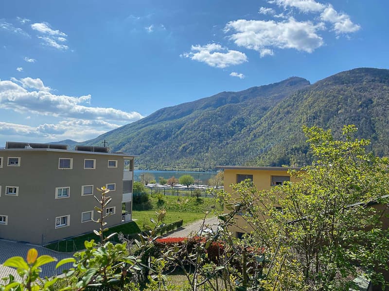Spaziosa casa gemella con giardino a Melano (14)