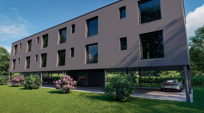 Appartamento con giardino a Bellinzona (2)